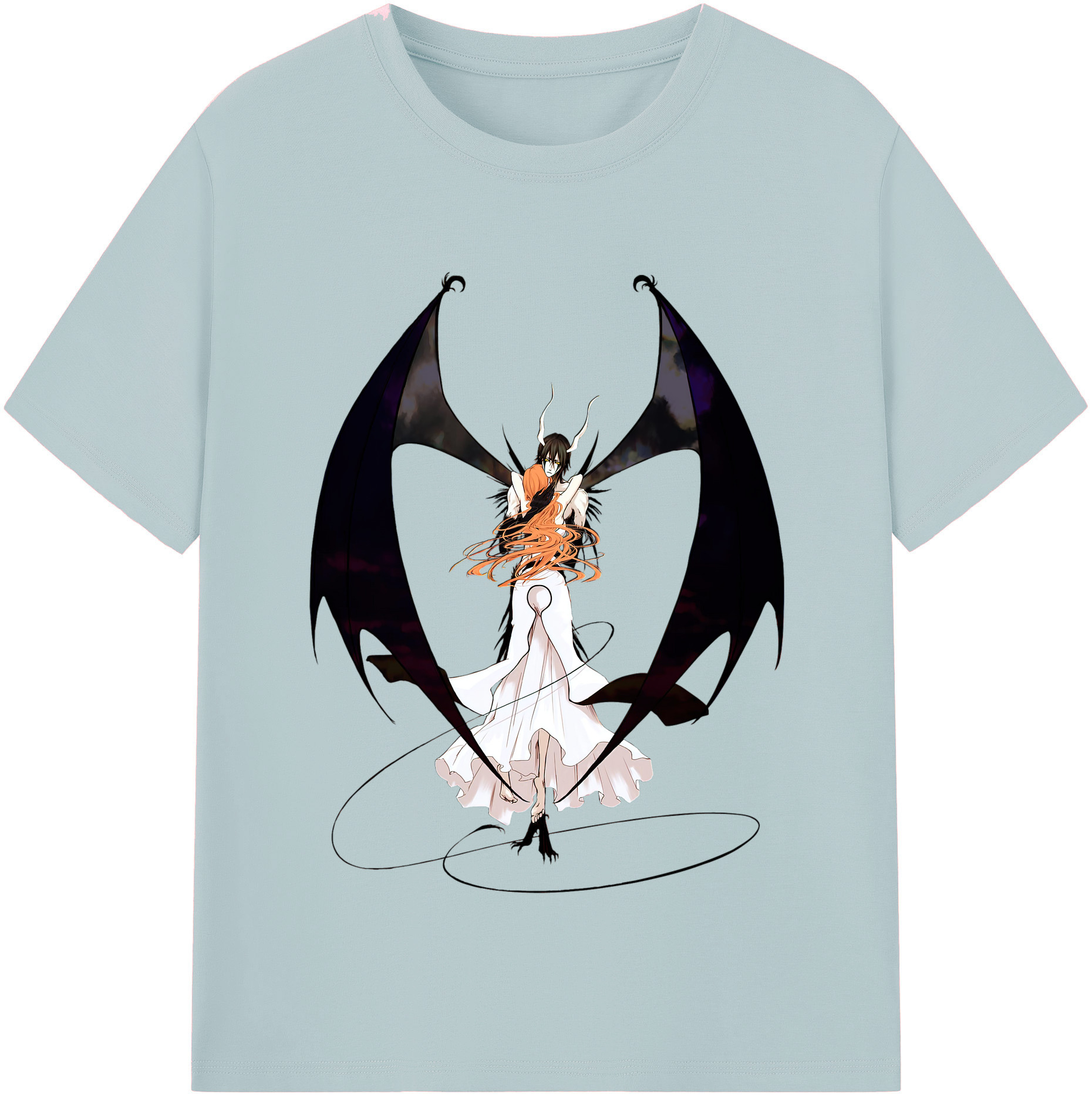 （画像用） ブリーチ ウルキオラ·シファー BLEACH Ulquiorra cifer 綿100％半袖Tシャツ（フロントプリント）